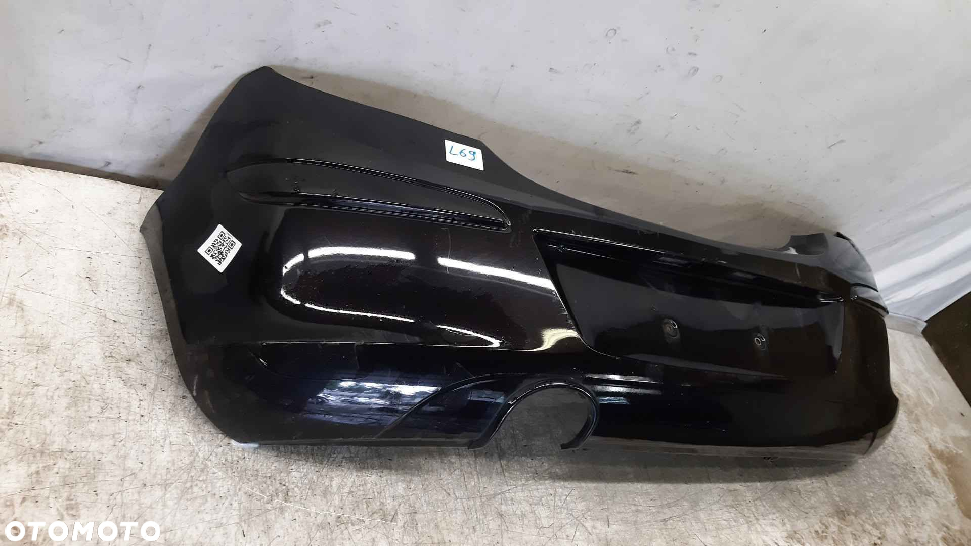 } ZDERZAK TYŁ TYLNY OPEL CORSA D Z20R CZARNY 3D 3 DRZWI HB - 4