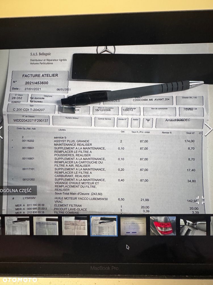 Mercedes-Benz Klasa C 200 CDI DPF Avantgarde - 23