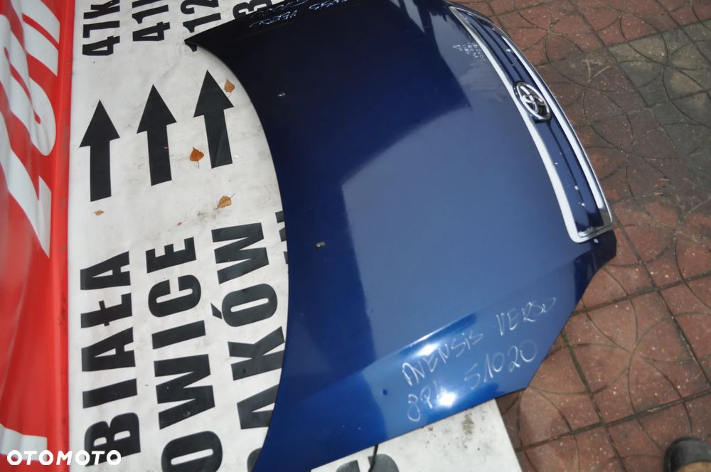 toyota avensis verso maska kolor 8P4 nr 51020 WYSYŁKA - 4