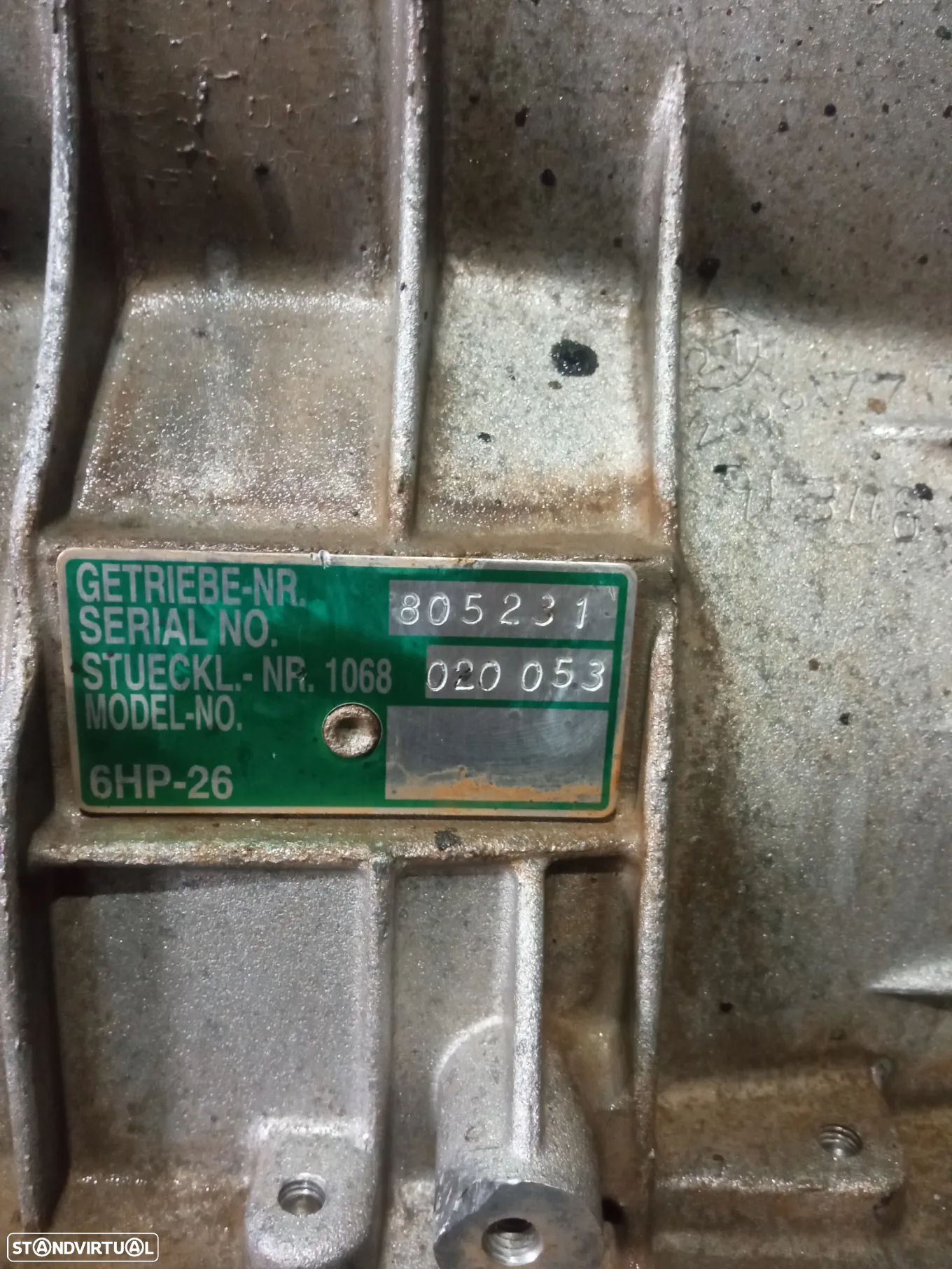 Caixa de velocidades Range Rover Sport 2.7 TDV6- REF: 6HP-26 - 3