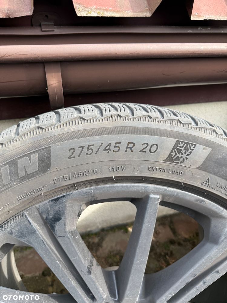 Oryginalne felgi BMW czarne R20 cali uzywane 36116883765 x5 x6 748M czarna - 3