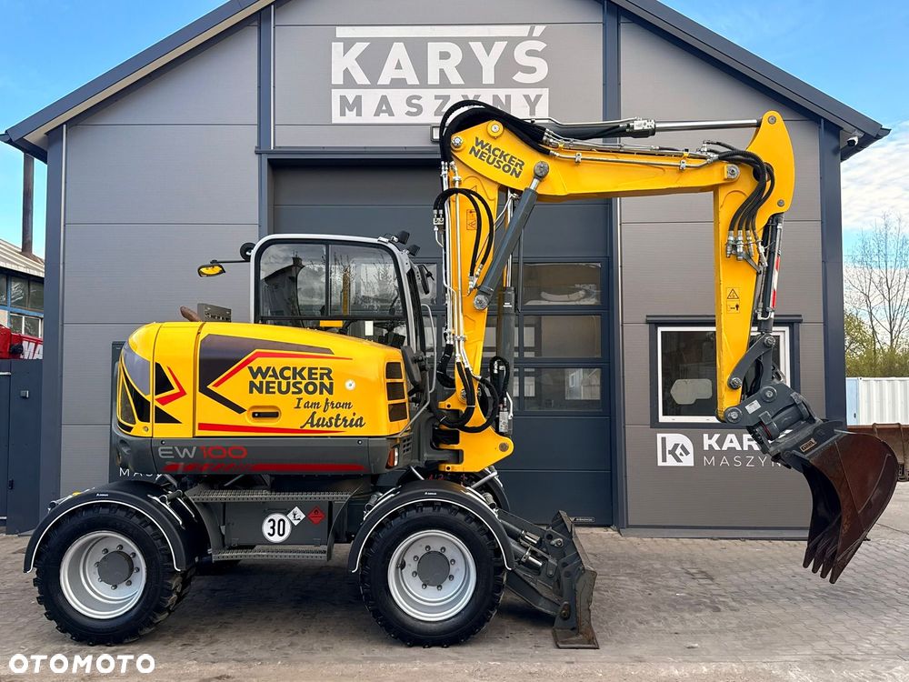 Wacker Neuson EW100 2018 4800 mth KOPARKA KOŁOWA EW 100 - 3