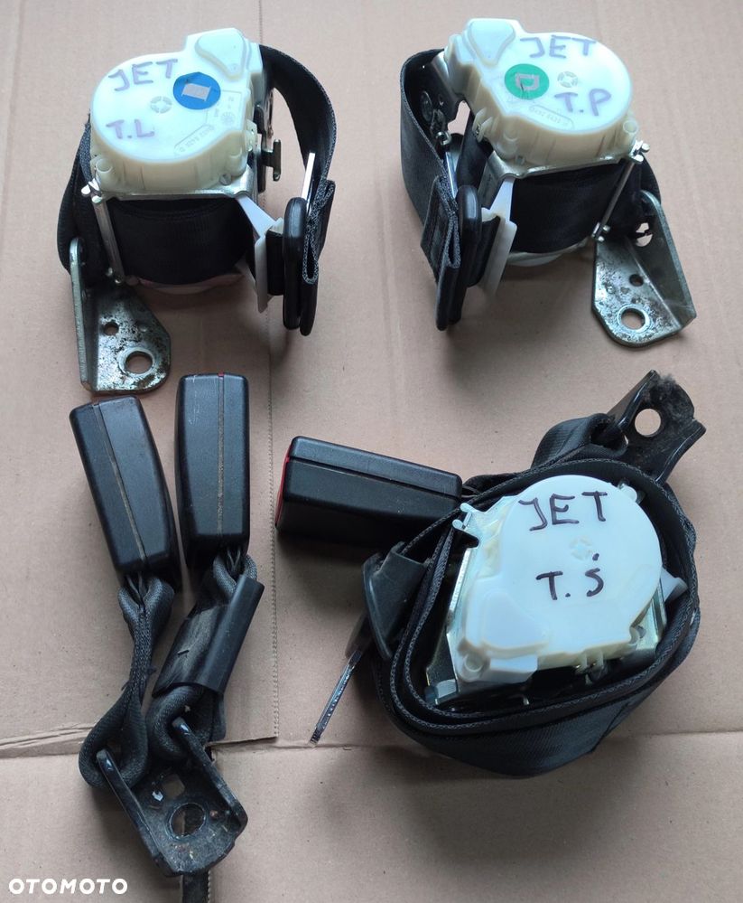 Jetta VI pas bezpieczeństwa tylny tył zapinka zapinki komplet 2010-18r Volkswagen