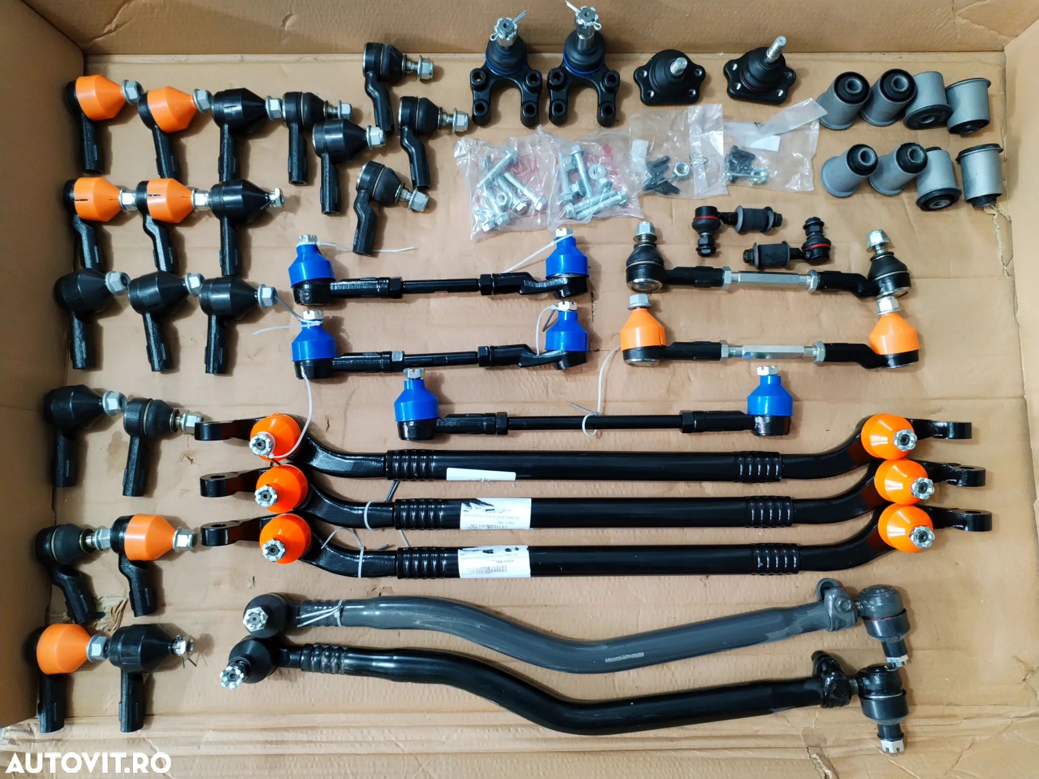 NISSAN CABSTAR 2004-2006 SISTEM CU BRATE BASCULE DIRECTIE SUSPENSIE CAP BARA LEVIER DIRECTIE CREMALIERA PIVOT BIELETA BUCSE TRAPEZA ANTIRULIU - 3