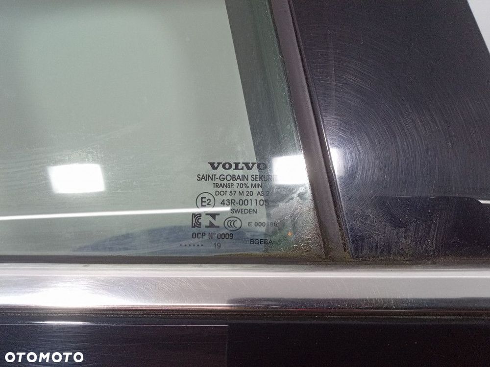 VOLVO XC60 II 17- DRZWI TYŁ PRAWE TYLNE 019 BLACK STONE - 2