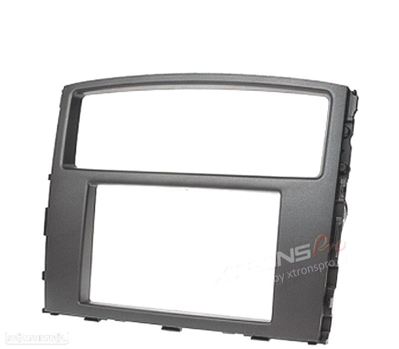 MOLDURA ADAPTADOR PRETO PARA RADIO 2-DIN PARA MITSUBISHI - 2