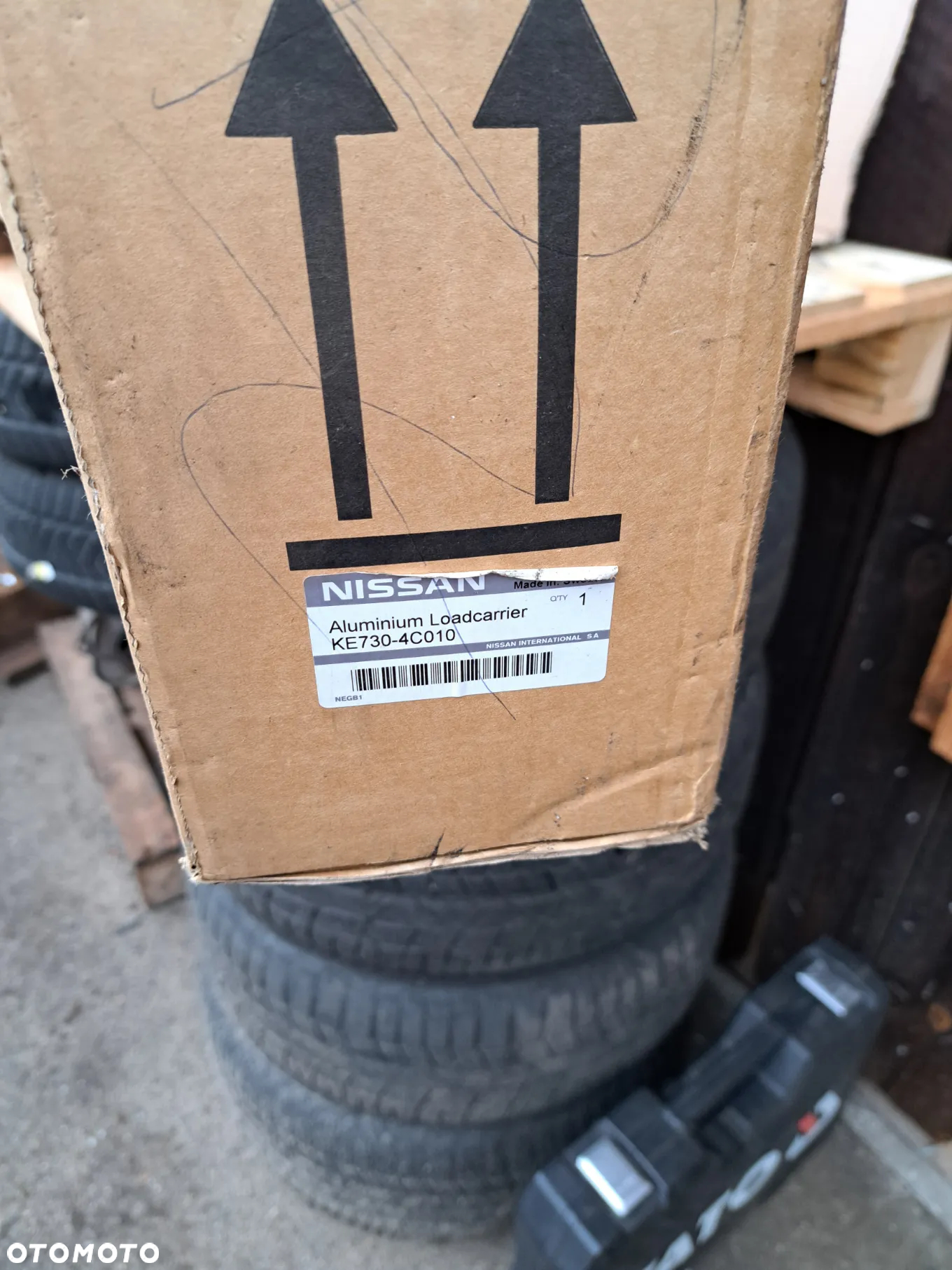 bagażnik dachowy Nissan X-Trail III T32 Poprzeczki dachowe aluminiowe do wersji bez relingów Nissan X-Trail III T32 T-32 2014r KE730-4C010 KE7304C010 - 8