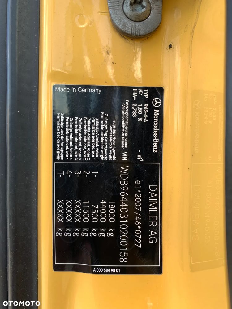 Mercedes-Benz ACTROS 1848, HYDRODRIVE - 4x4, - 40