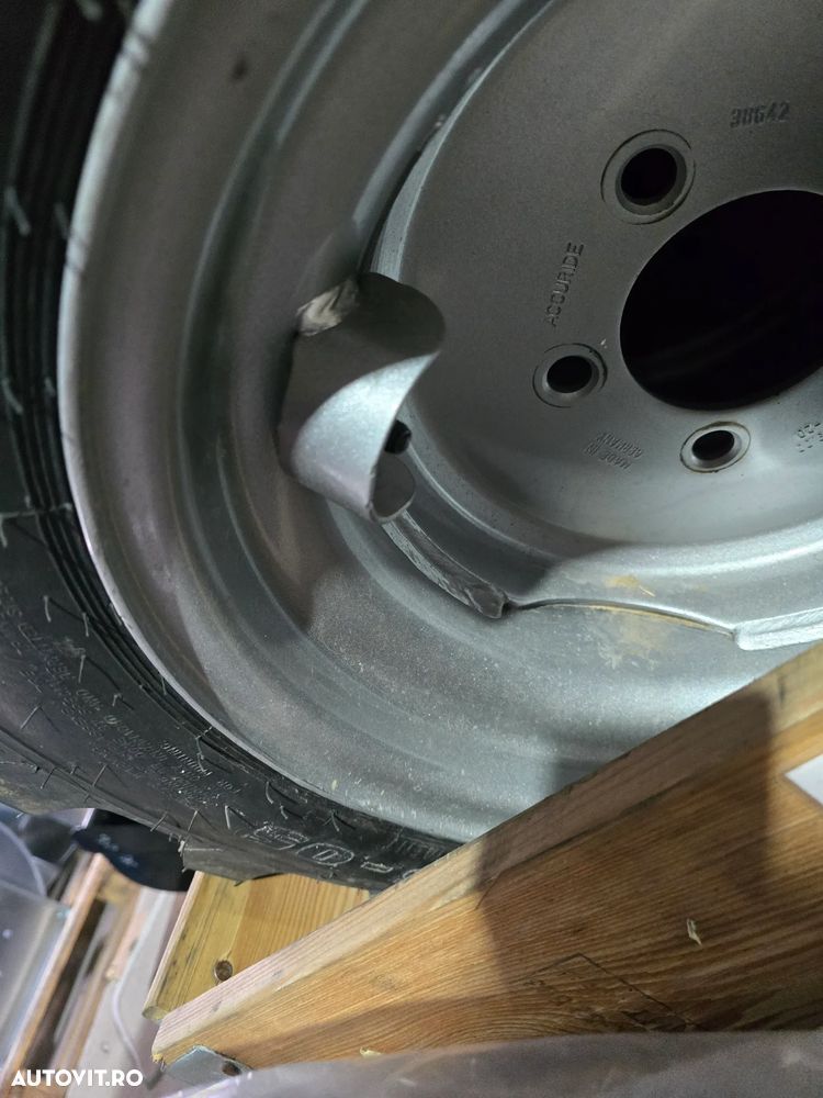 Set 4 Jante si Cauciucuri Mitas Noi 10.0/75-15.3 - 9