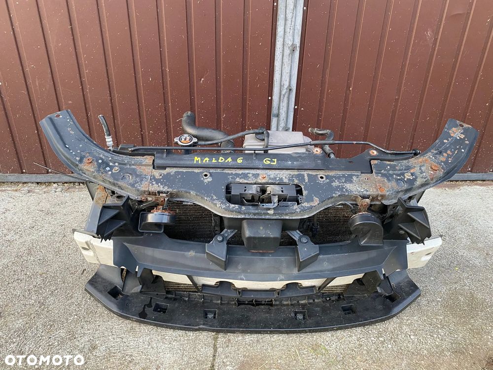 KOMPLETNY PAS PRZEDNI BELKA CHŁODNICE WZMOCNIENIE MAZDA 6 GJ - 1