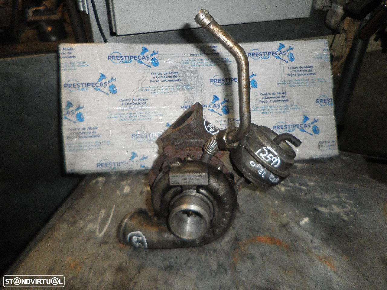 Turbo 24445061 7176251  OPEL ZAFIRA A 2003 2.2DTI 125CV 5P CINZA DIESEL - 1