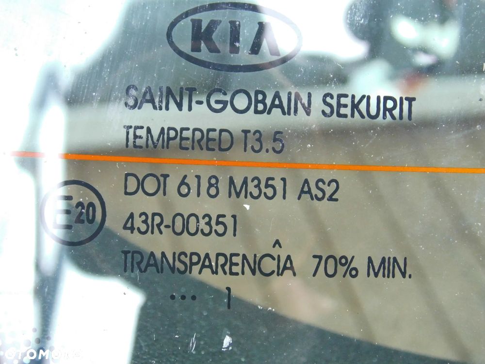 KLAPA BAGAŻNIKA KIA PRO CEED I LIFT 3 DRZWI 2011r. SZARA 5K ORYGINAŁ - 11