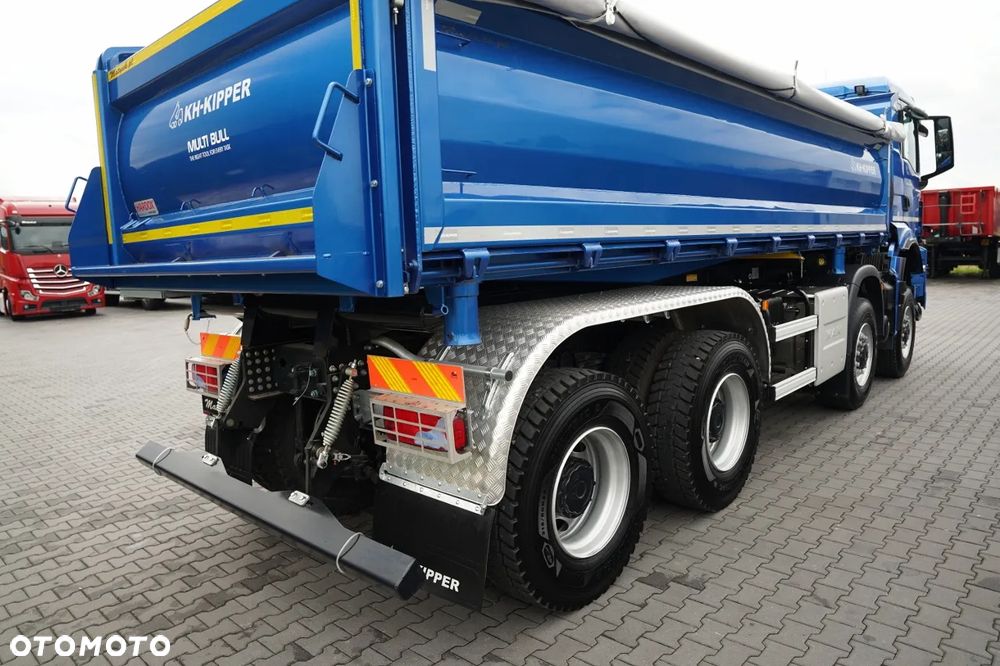 MAN TGS 41.480 / 8X8 / WYWROTKA 3 STRONNA / BORDMATIC / KH KIPPER / AUTOMAT / FABRYCZNIE NOWA - 2026 R / DOSTĘPNY OD RĘKI / WYMIEŃ SWÓJ STARY NA NOWY - 24