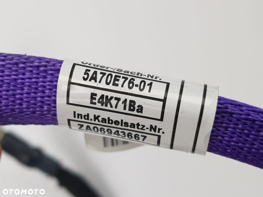 NOWY ORYGINALNY Przewód Klema akumulatora BMW X3 G01 X4 G02 5A70E76 - 5