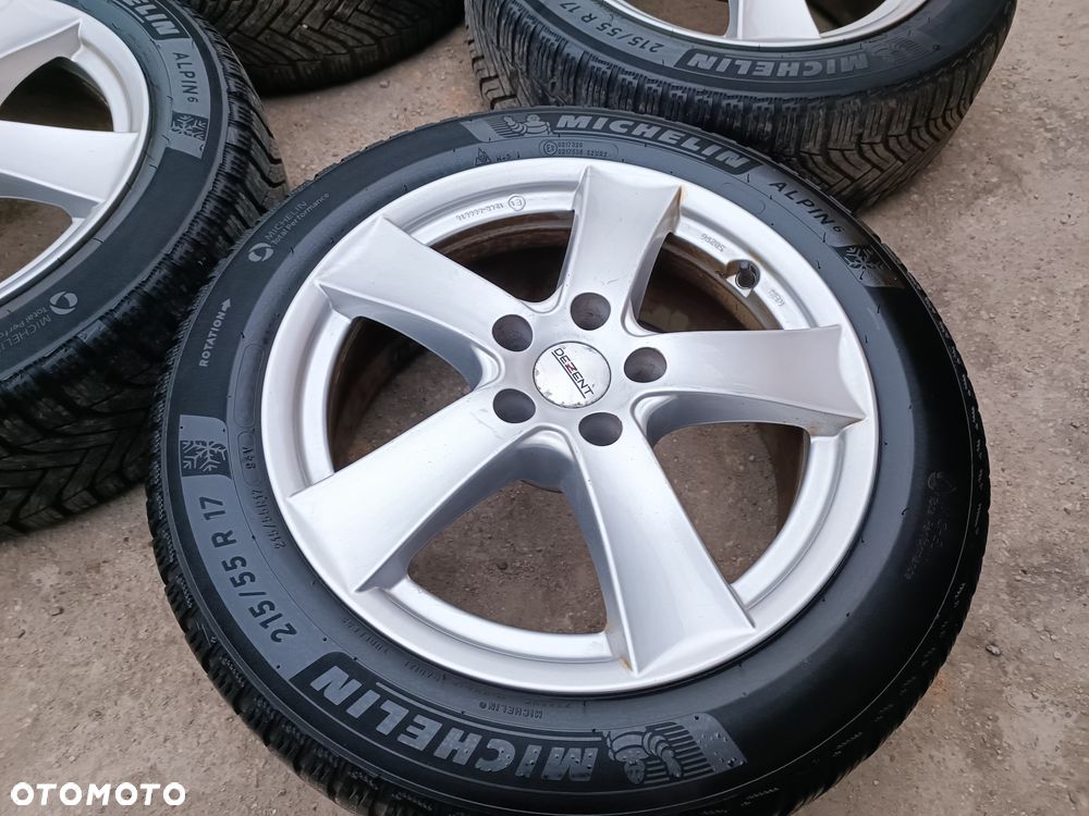 5x112 Alufelgi Felgi Aluminiowe 17 Koła Zimowe AUDI Q3 Q2 A4 B5 B6 B7 B8 A6 C6 C5 A3 8P 8V VW TIGUAN PASSAT B5 B6 B7 B8 Golf 6 7 Touran SHARAN II 2 SEAT EXEO Ateca Leon ALHAMBRA II 2 SKODA YETI Octavia SUPERB 215/55 6,5mm - 9