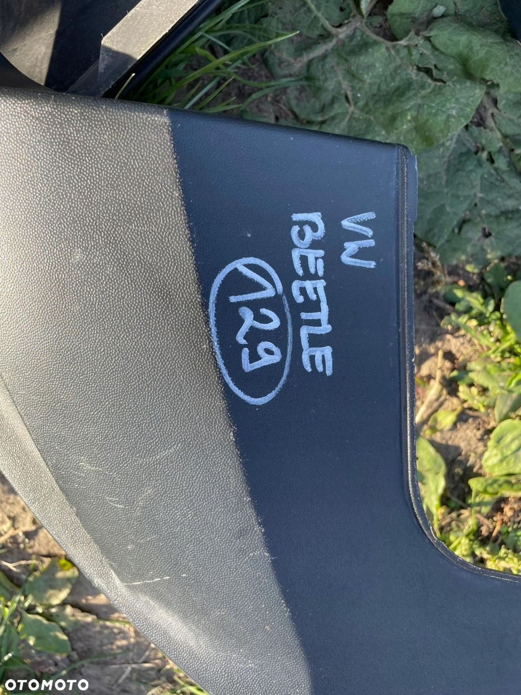 VW BEETLE 16-19 R-LINE SPOILER DYFUZOR DOKŁADKA W ZDERZAK TYŁ 5C5807568 - 9