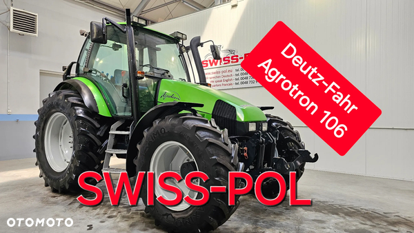 Deutz-Fahr Agrotron 106 Klimatyzacja Silnik 6 cylindry agrotron 110/120/115/135 ares 616,617/657 Zetor Ursus