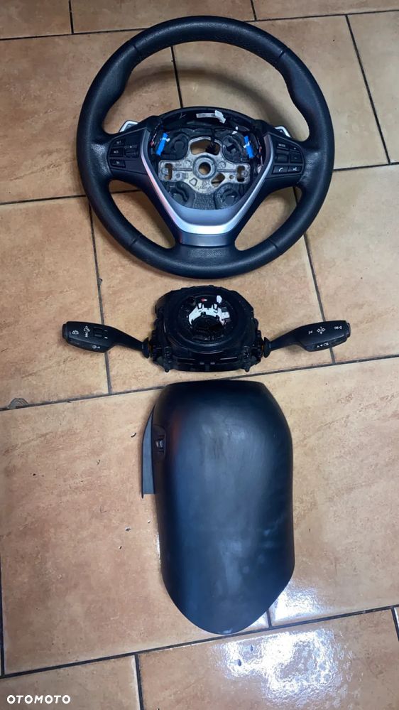 KIEROWNICA PODGRZEWANA ŁOPATKI BMW F20 F30 F22 F32 F33 ZESTAW - 1