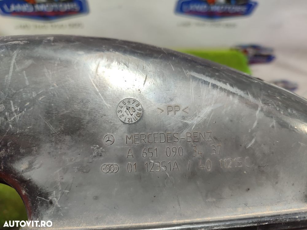 FURTUN ADMISIE (2 BUC.) MERCEDES BENZ C250 CDI C CLASS W204 2.1 DIESEL 2010 / SEDAN COD OEM A6510903437 / 2008-2014 - 8