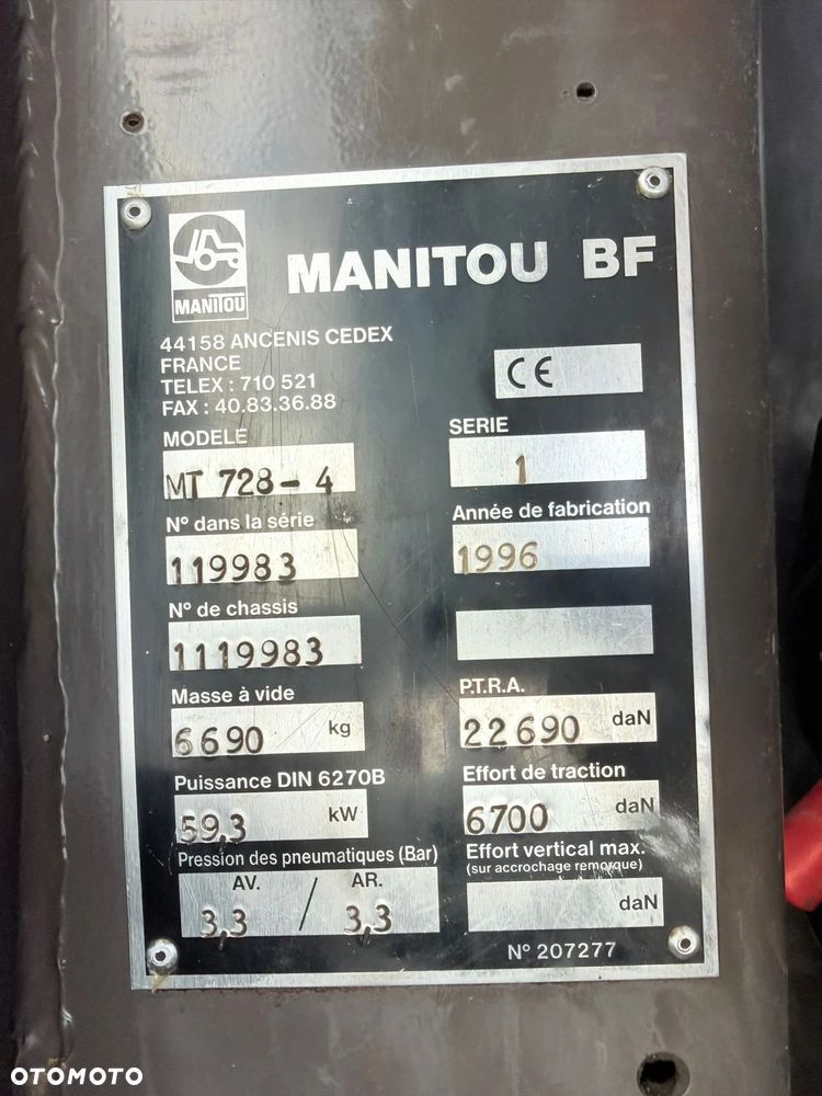 Manitou MT 728-4 - 24