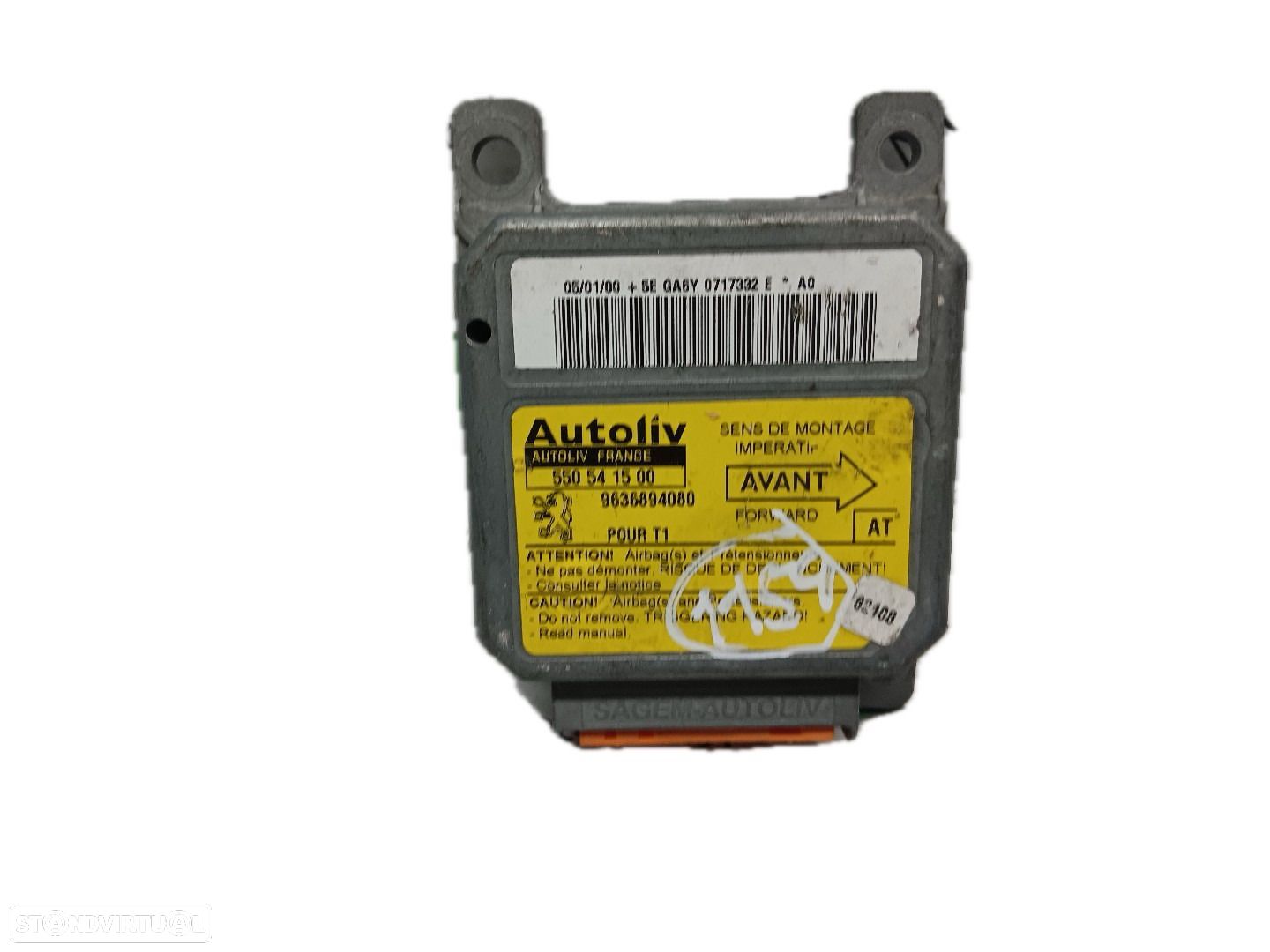 Centralina Airbags Peugeot 206 Hatchback (2A/C) - 1