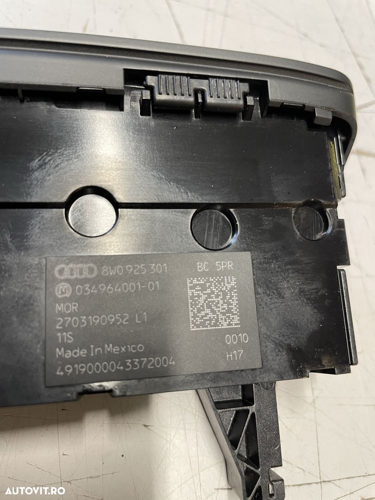 Panou comanda audi a4 b9 - 5