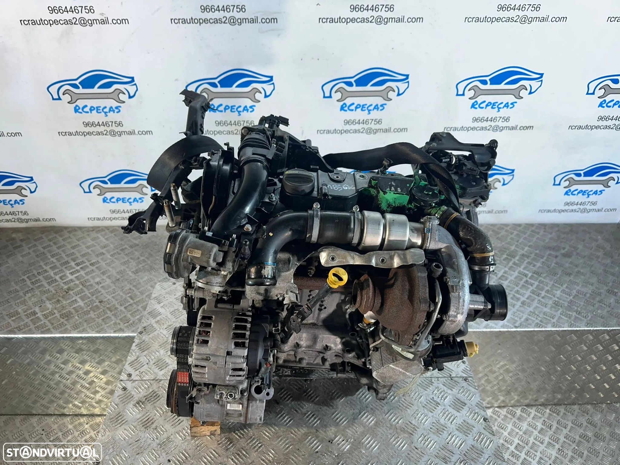 .Motor Completo PSA Peugeot Citroen Ford T1BB 1.6 TDCi HDi 115cv 8v Continental 2010 - 2016 - 1