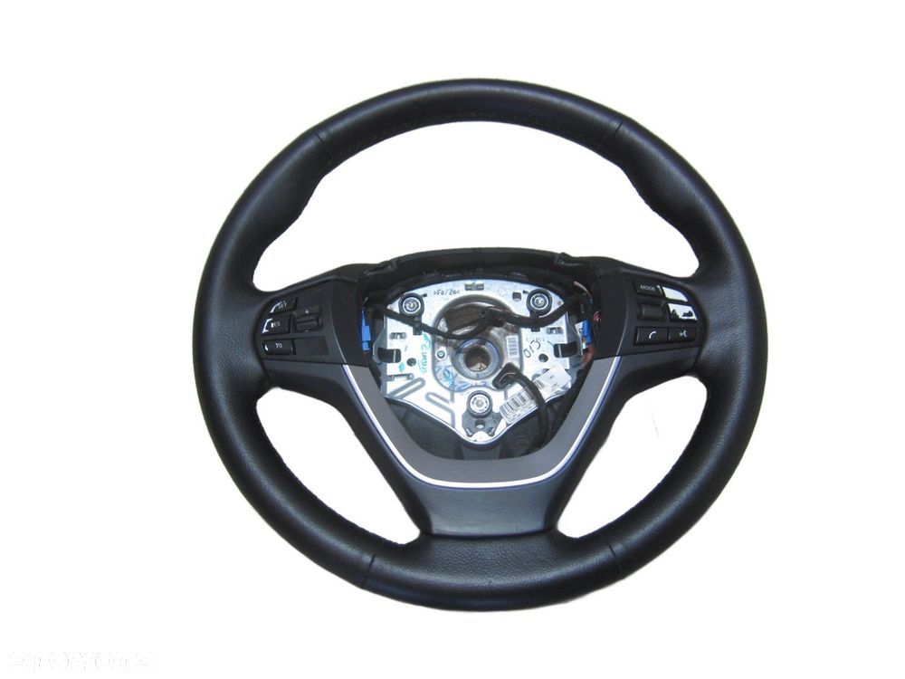 BMW X3 F25 F26 KIEROWNICA SKÓRZANA GRZANA SKÓRA ŁOPATKI SPORT 32306879927 - 1