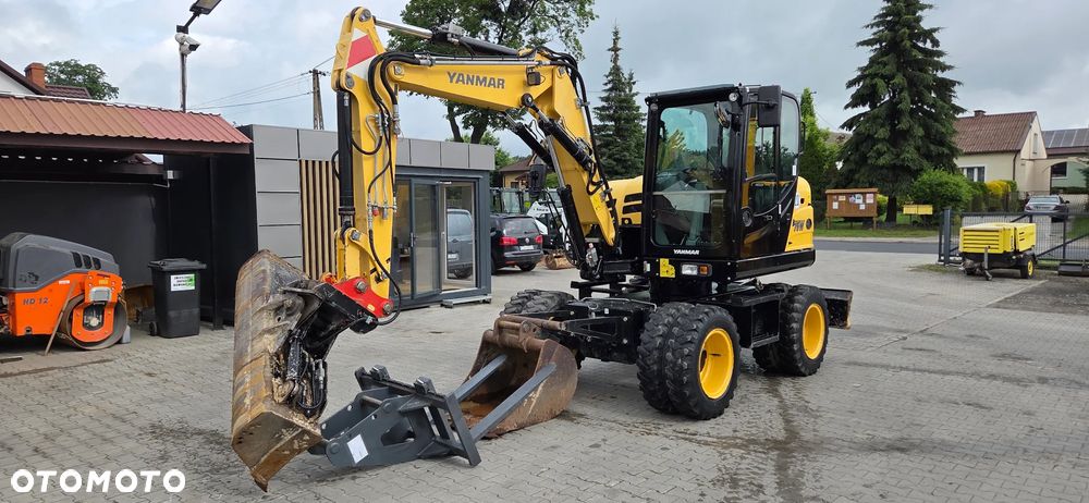 Terex <<Terex\Yanmar B75W, 2017 rok,2 łyżki+widły, 6100Mtg,z Niemiec!>>>> - 2