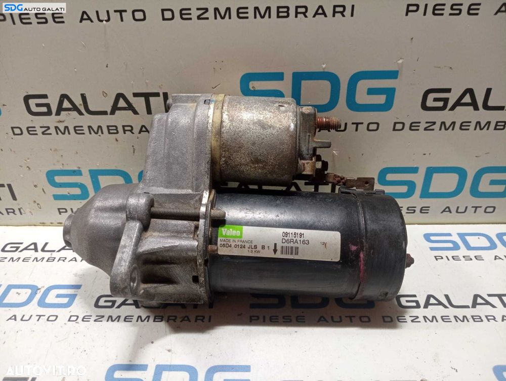 Electromotor cu 10 Dinti Cutie Manuala in 5 Trepte Opel Astra G 1.2 1.4 1.6 1998 - 2004 Cod 09115191 D6RA163 [M5956] - 1
