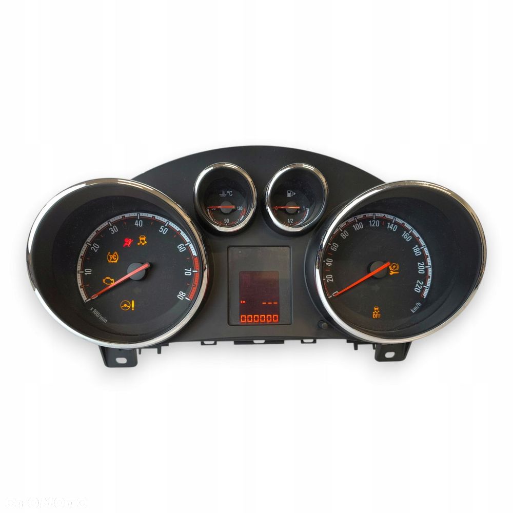 LICZNIK ZEGARY 13346172 ABJS Opel Meriva B 1.4 16V Turbo Benzyna europa - 8