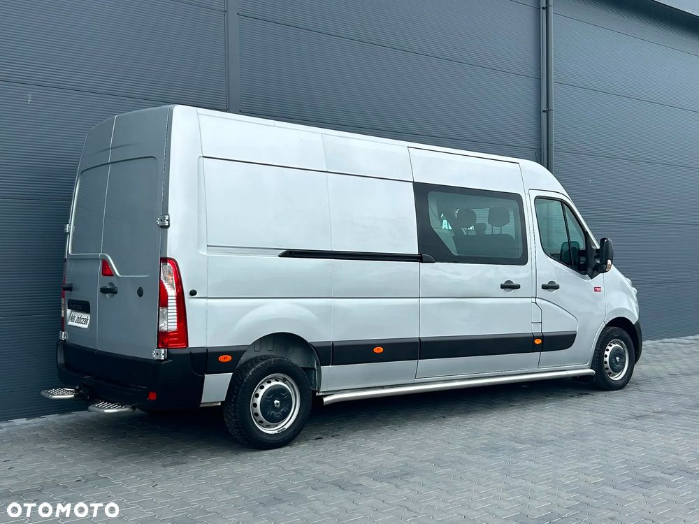 Renault Master 2.3 DCI 170KM L3H2 Brygadówka 6 OSÓB **Klima**2017R**DOKA**Dubel kabina**Super stan** - 4