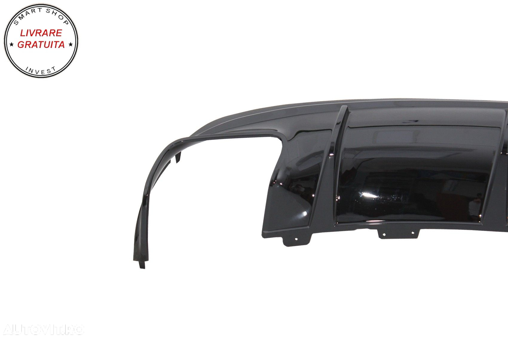 Difuzor Bara Spate Mercedes CLA W117 X117 (2013-2018) Facelift CLA45 Look- livrare gratuita - 4