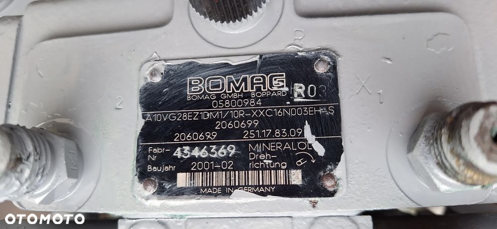 Pompa Bomag 164AD - 4