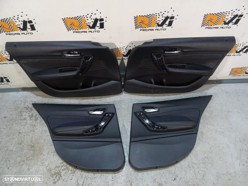 Bancos BMW Serie 1 F20 Pack M em Alcântara com Quartelas - 9