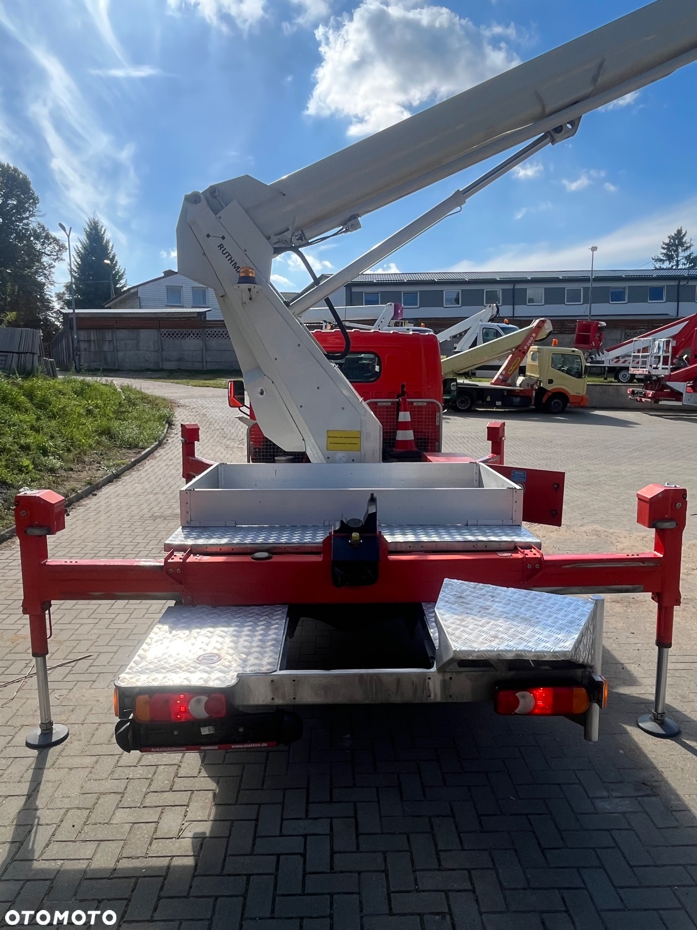 Nissan Podnośnik Koszowy Ruthmann TB 270 27Metró  15W Bok Zwyżka Stan Idealny jak Wumag GSR Multitel - 4