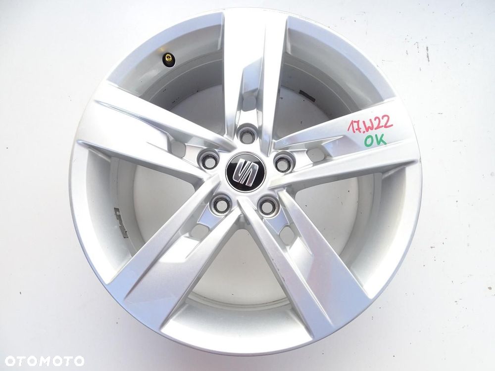 ALUFELGI FELGI 17 5x112 7" ET 49 5F0601025T SEAT LEON III GOLF VII A3 8V - 3