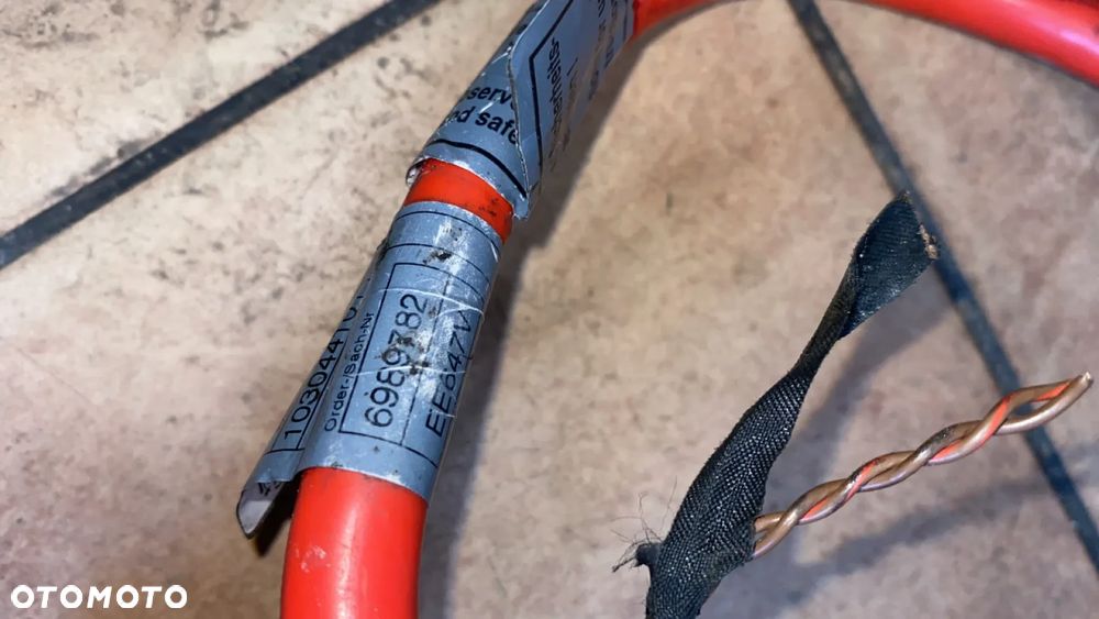 BMW E61 E60 KLEMA PIROTECHNICZNA PLUSOWA 6989782 - 5