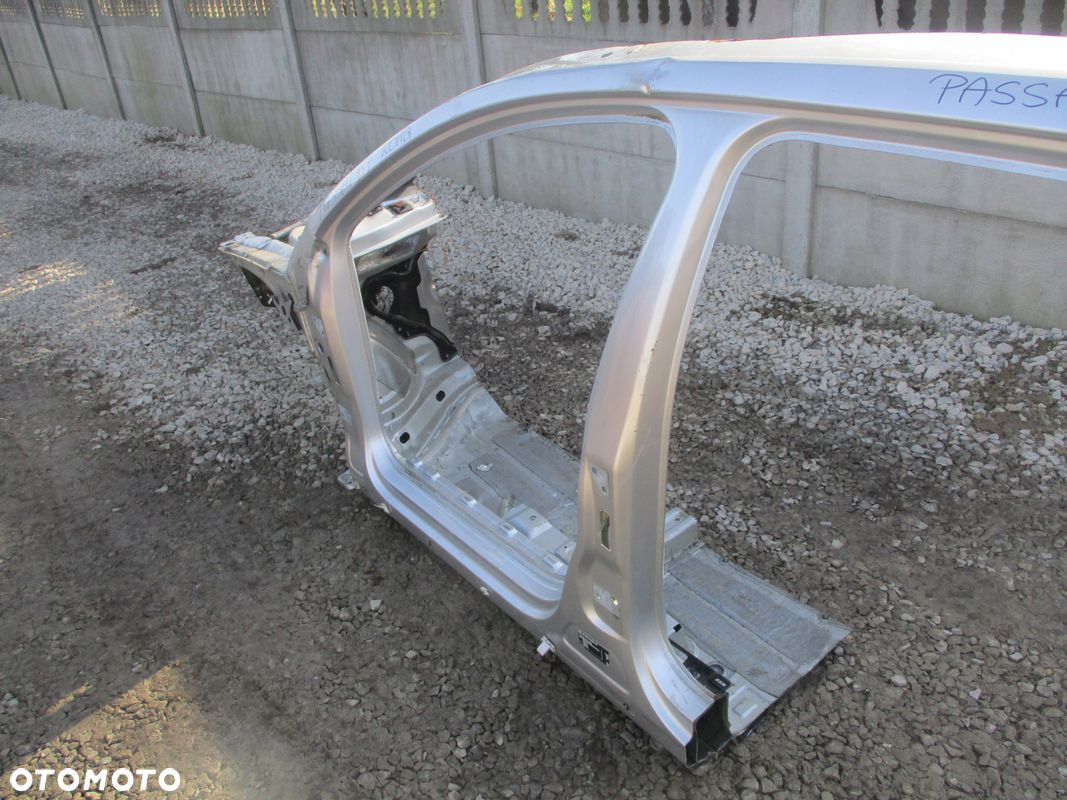 PODŁUŻNICA ĆWIARTKA LEWY PRZÓD SŁUPEK PRÓG VW PASSAT B7 KOMBI LA7W - 3