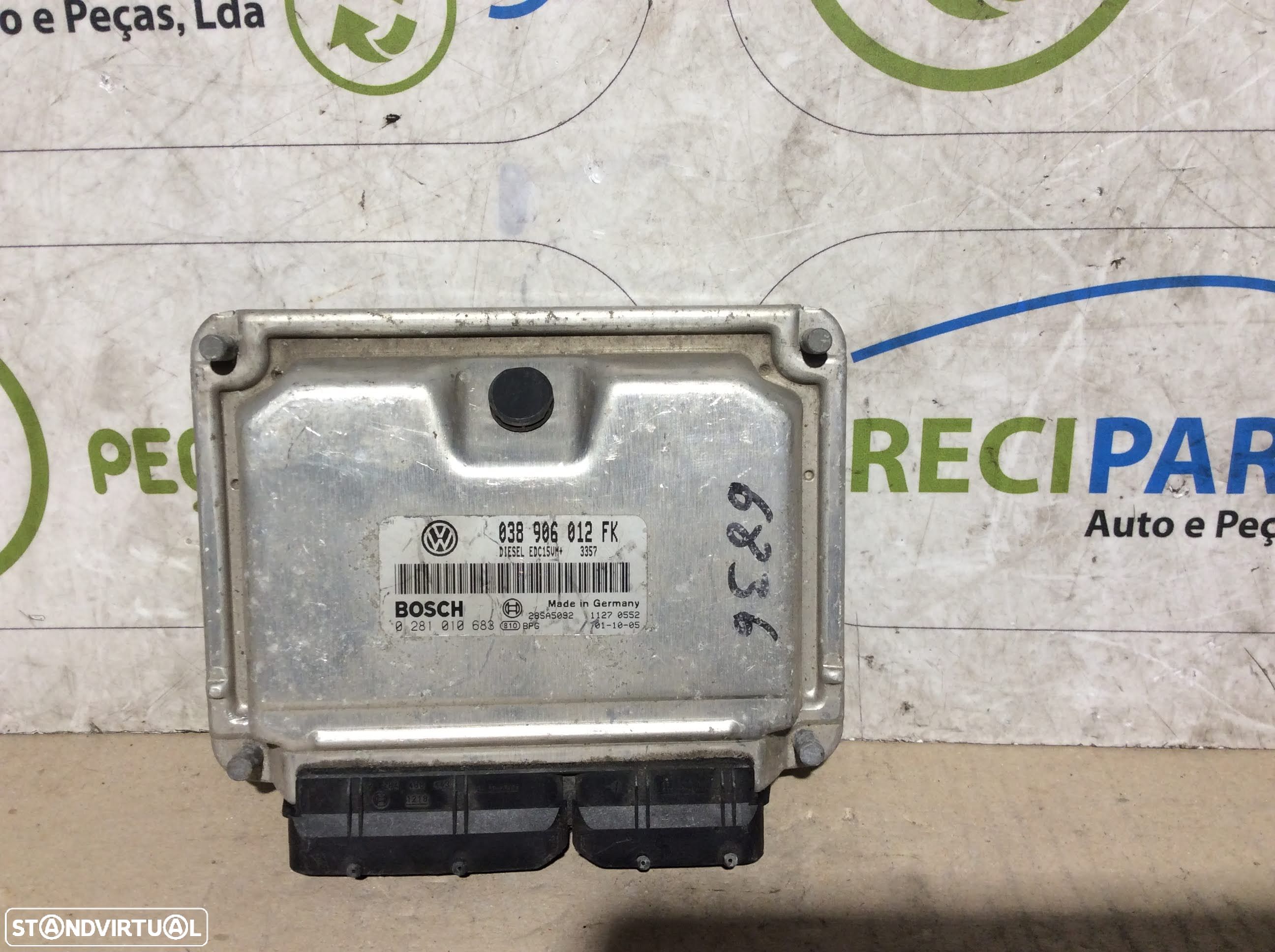 Centralina Motor Seat Leon 1.9TDi  038906012FK - 1