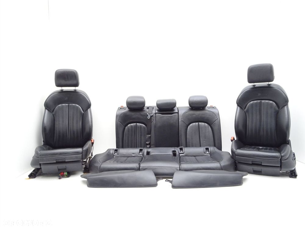 Komplet foteli fotel skóra kanapa tył prawy lewy 8k0881104m audi a7 4g - 7