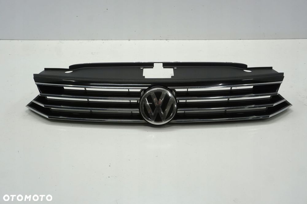 VW PASSAT B8 GRILL ATRAPA CHŁODNICY EMBLEMAT POD RADAR 3G0853653 3G0853601A