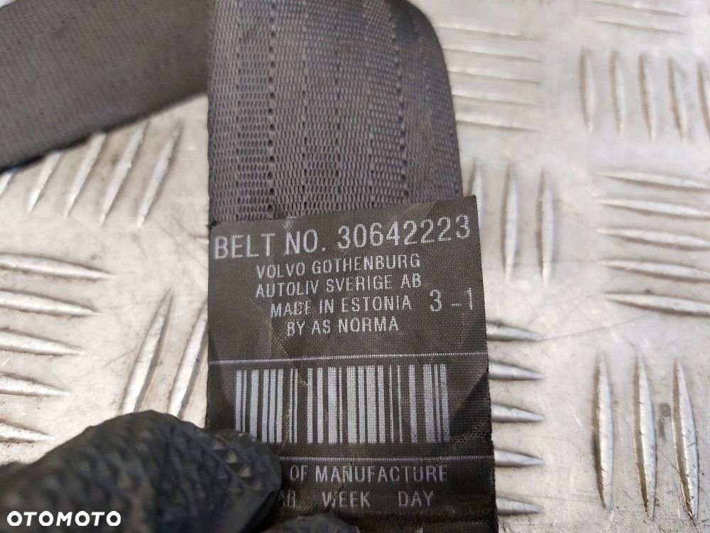 PAS BEZPIECZEŃSTWA PRAWY PRZÓD PRZEDNI VOLVO C30 I 30642223 - 2