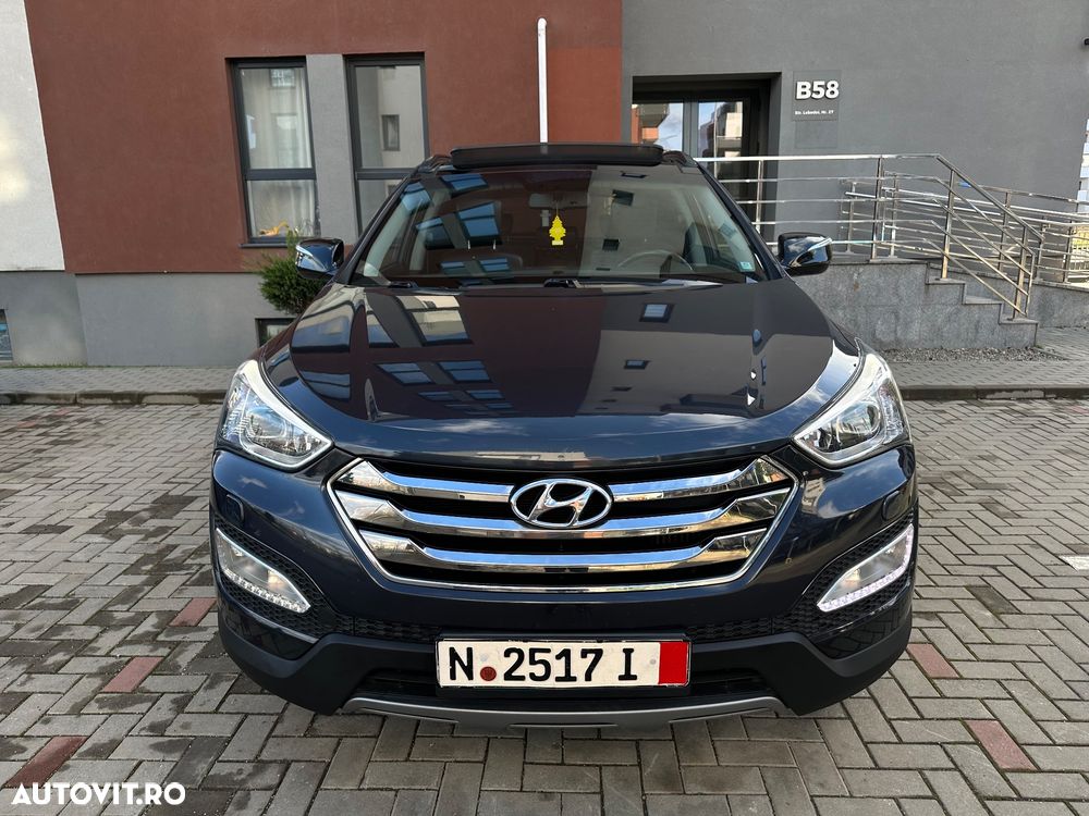 Hyundai Santa Fe blue 2.0 CRDI 4WD Premium - 9