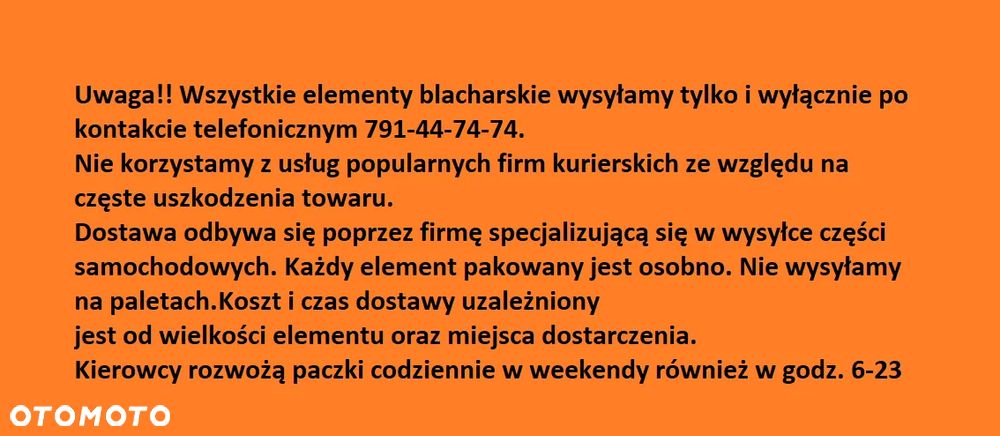 Błotnik prawy przedni przód Opel Corsa D Z168 oryginał - 4