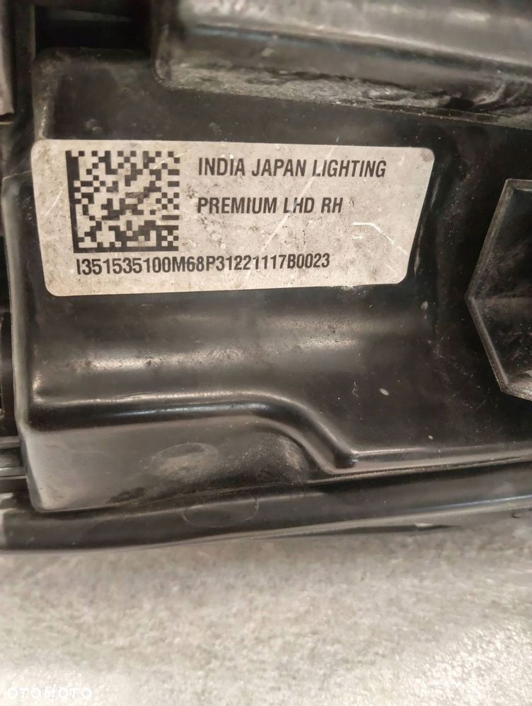 suzuki baleno ii xenon przód strona prawa lampa przednia - 5