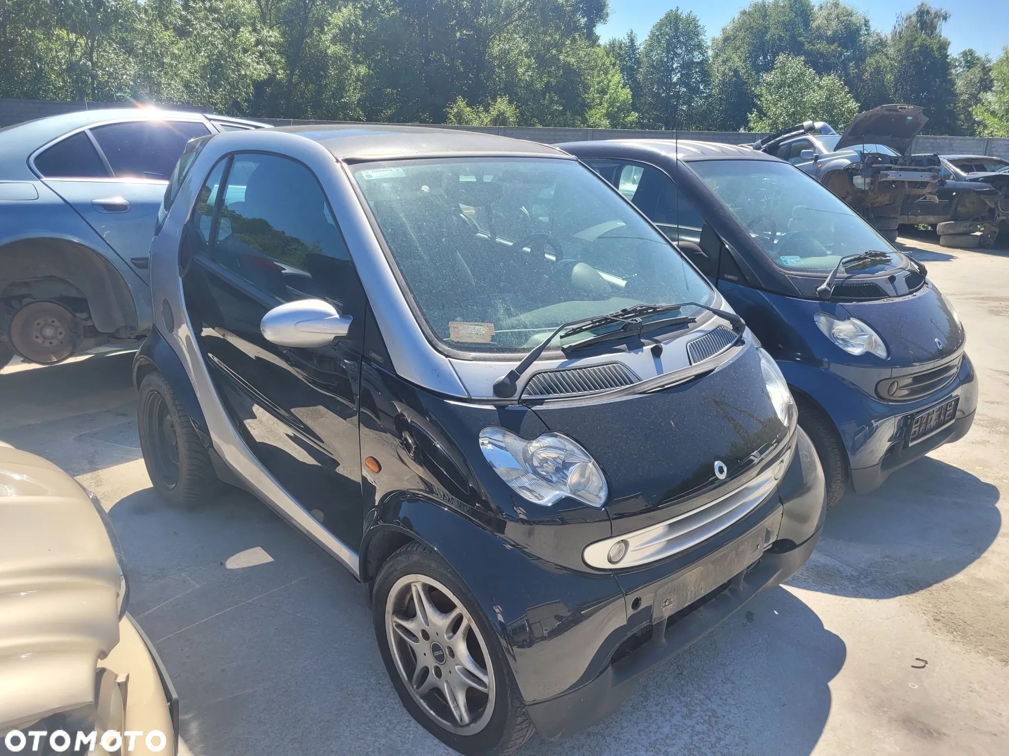 SMART FORTWO 450 EAD maska pokrywa silnika klapa bagażnika zderzak lampa reflektor pas przedni stop lampy halogeny - 1