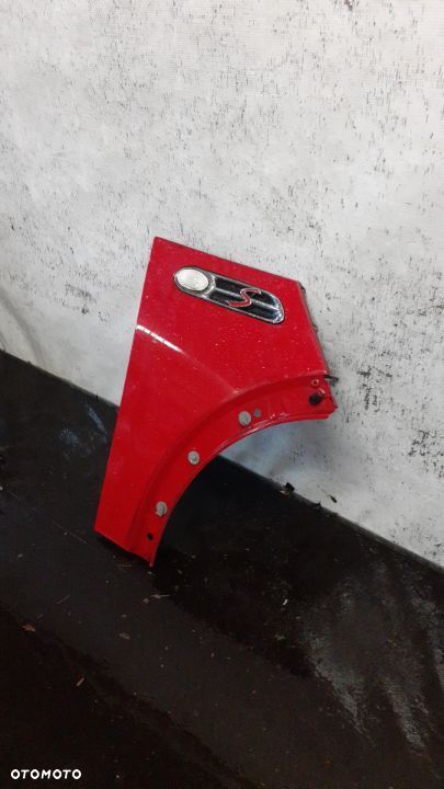 *MINI COOPER R50 R52 R53 ONE BŁOTNIK PRAWY  01-08r CZERWONY - 3