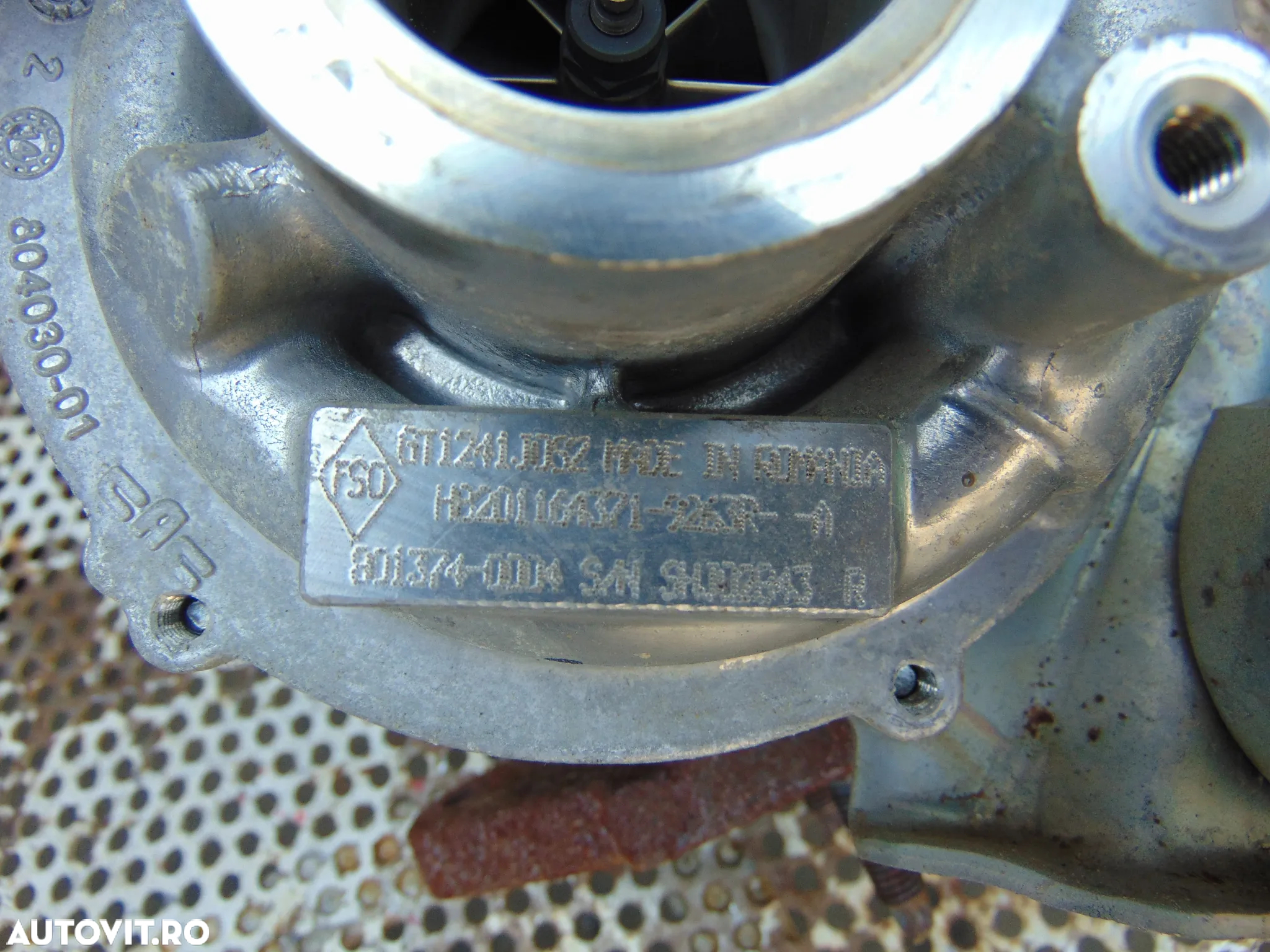 Turbina Renault clio 4 1.5 k9k628 Captur cod 8201164371 twingo nissan mercedes w177 w247 kangoo modus - 3