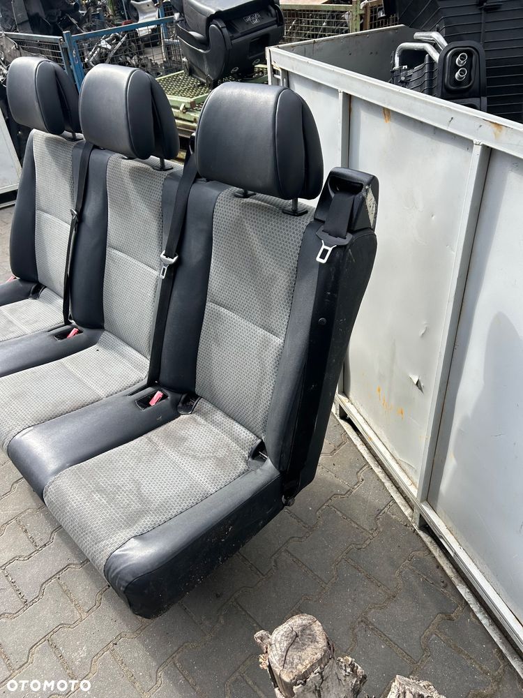 Mercedes Sprinter W906 ławka II rząd kanapa fotel - 9